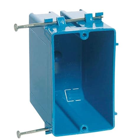 plastic vs metal 120v electrical outlet boxes|electrical box vs plastic box.